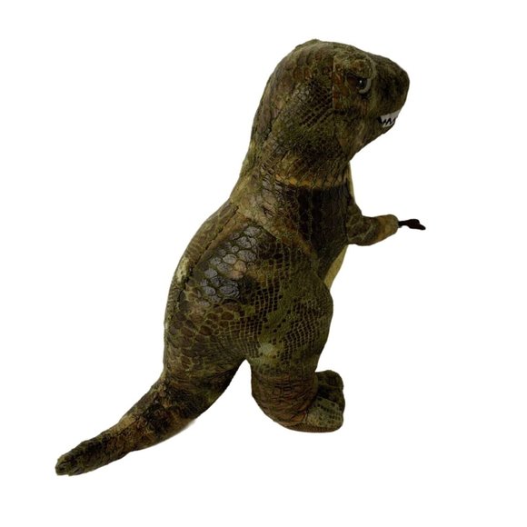 Douglas Cuddle Toy T Rex Dinosaur Plush Stuffed Animal With Working Sound Button - Picture 6 of 12